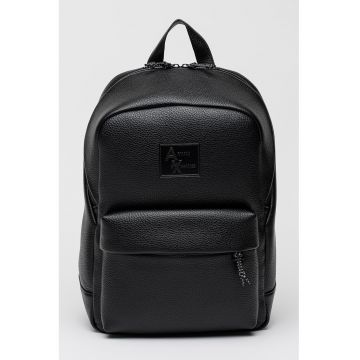 Rucsac de piele ecologica - Negru