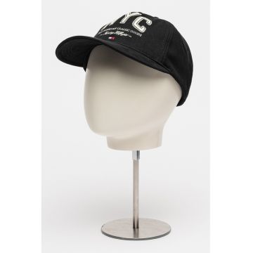 Sapca cu broderie logo Flag - Negru/Crem