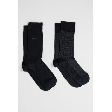 Set de sosete lungi - 2 perechi - Gri antracit