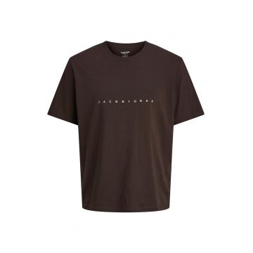 Tricou barbati - Jack Jones - bumbac - maro -