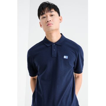 Tricou polo regular fit - Bleumarin