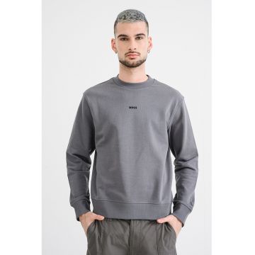 Bluza de trening cu croiala lejera - Gri inchis