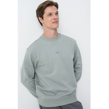 Bluza de trening cu croiala lejera - Verde pal