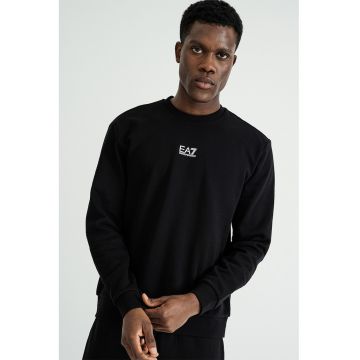 Bluza de trening cu logo - Negru