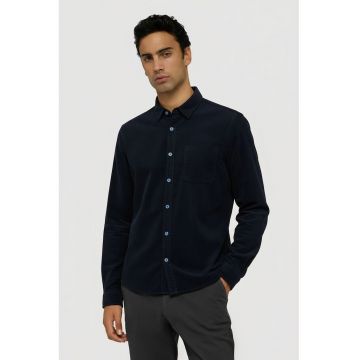 Camasa uni de bumbac - Negru