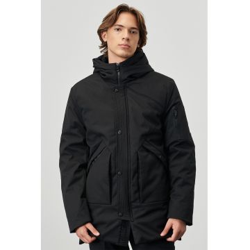 Geaca cu gluga - Negru