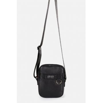 Geanta crossbody cu bareta ajustabila - Negru