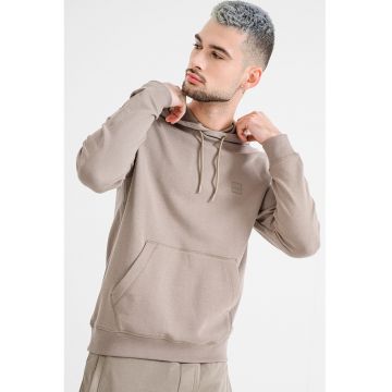 Hanorac cu buzunar kangaroo Wetalk - Maro taupe deschis