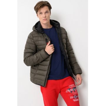 Jacheta cu gluga si model uni Alareak - Kaki