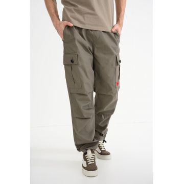 Pantaloni cargo de bumbac Garlo - Grej