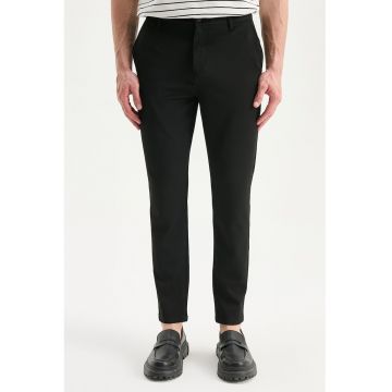 Pantaloni chino slim fit - Negru