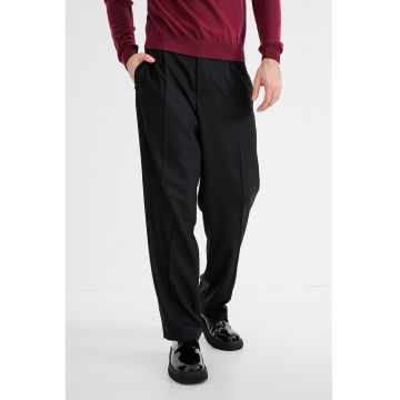 Pantaloni chino uni Flips251X - Negru