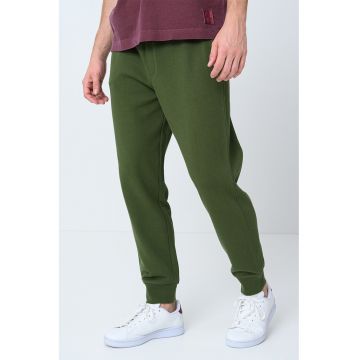 Pantaloni de trening cu snur de ajustare - Verde