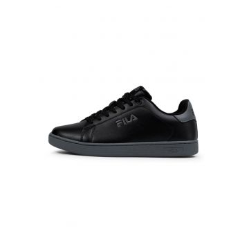 Pantofi sport cu broderie logo - Negru/Gri inchis