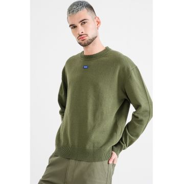 Pulover lejer San Casey - Verde masliniu