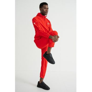 Trening cu buzunare cu fermoar si gluga