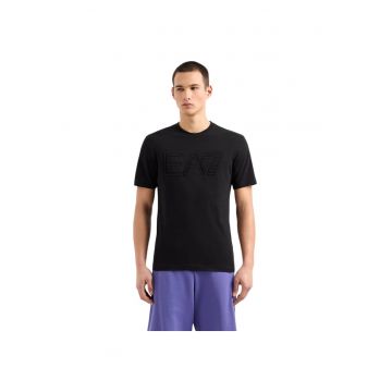Tricou  EA7 Train Visibility Negru