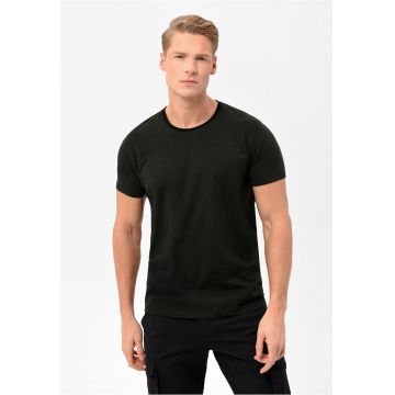 Tricou  T-Cas pentru barbati - verde inchis