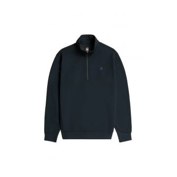 Bluza de trening cu fenta cu fermoar Premium Core - Albastru inchis