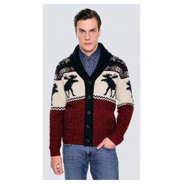 Cardigan cu model cu elani Lorenzo