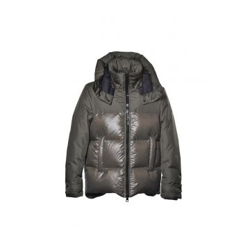 Geaca cu umplutura de puf - Verde