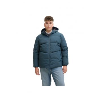 Geaca JACK &JONES Global Puffer PLS 50107 - Turcoaz
