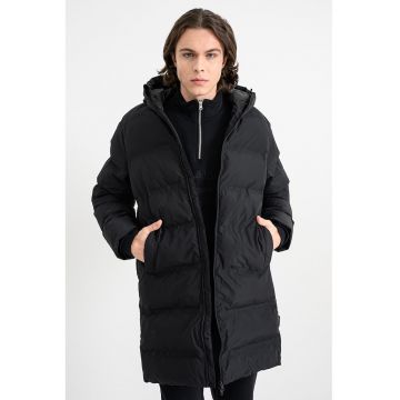 Geaca lunga Soho - Negru