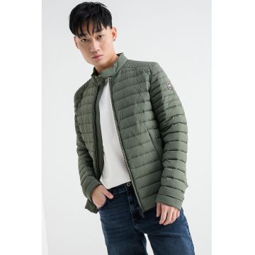 Geaca usoara cu umplutura de puf - Verde