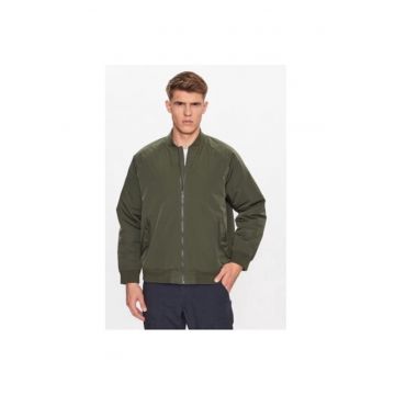 Jacheta bomber barbati -  303343460 - Poliester - Kaki