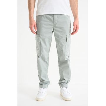 Pantaloni cargo Sisla - Turcoaz