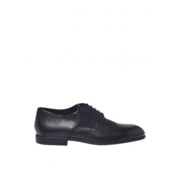 Pantofi derby din piele - Negru