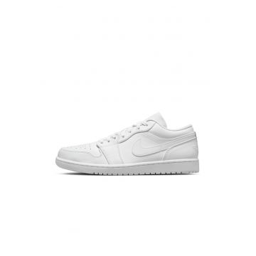 Pantofi sport  Air Jordan 1 Low - alb - piele - Alb