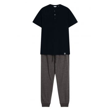 Pijama barbati Marc  Negru - Negru