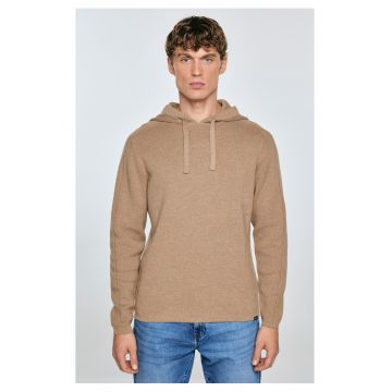 Pulover cu gluga si striatii