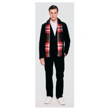 Sacou cu model uni si aspect de catifea