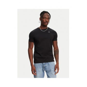 Tricou barbati  611187W - Bumbac - Negru