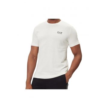 Tricou  EA7 Train Core Id SS25 49481 - Bej deschis