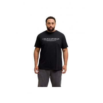 Tricou JACK &JONES Point Branding PLS 52324 - Negru