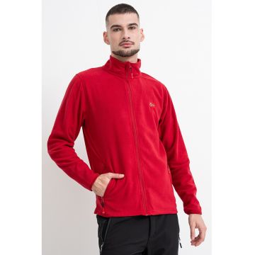 Bluza de trening slim fit cu fermoar Ulysse - Rosu