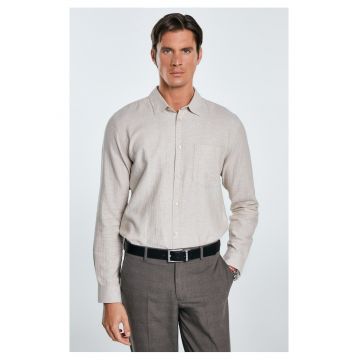 Camasa cu model herringbone