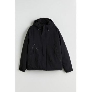 Geaca cu gluga - Negru