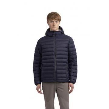 Geaca cu vatelina si gluga Paddley - Albastru ultramarin