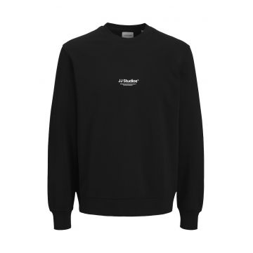 Hanorac barbati - Jack Jones - bumbac organic/poliester - negru