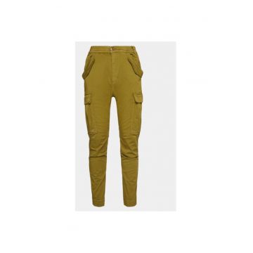 Pantaloni barbati -  303863234 - Bumbac - Verde - Verde