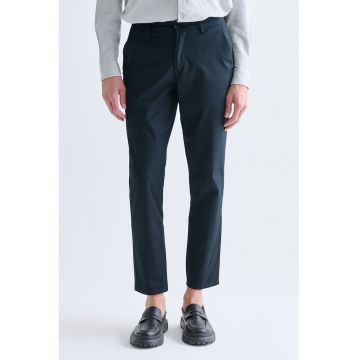Pantaloni chino crop - Albastru ultramarin