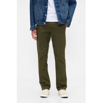 Pantaloni chino drepti - Kaki pal