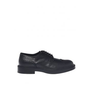 Pantofi brogue din piele - Negru