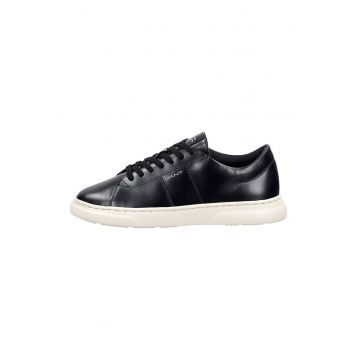 Pantofi sport low cut din piele Joree - Negru