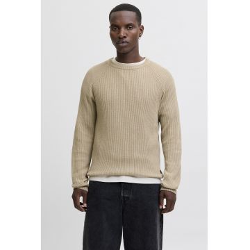 Pulover cu maneci raglan - Bej