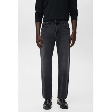 Blugi regular-fit din denim - Gri antracit